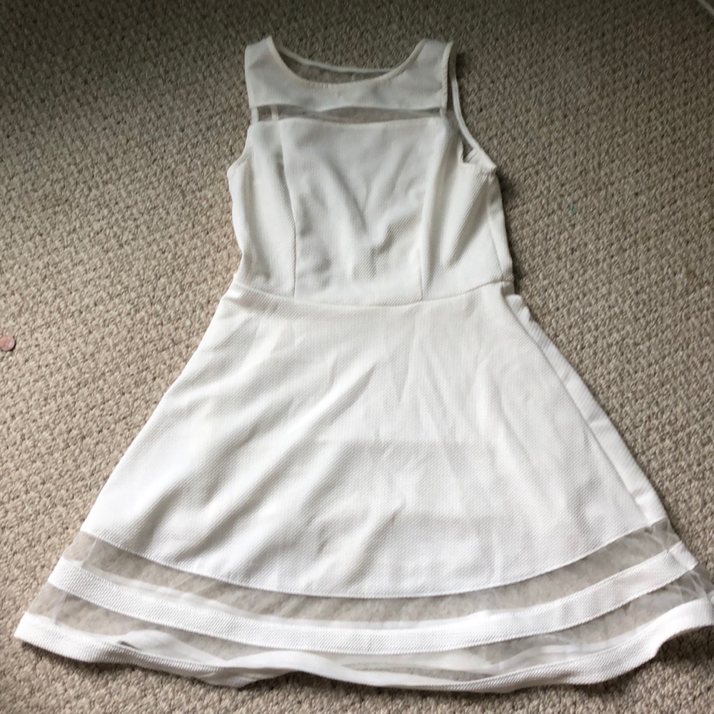 White summer dress